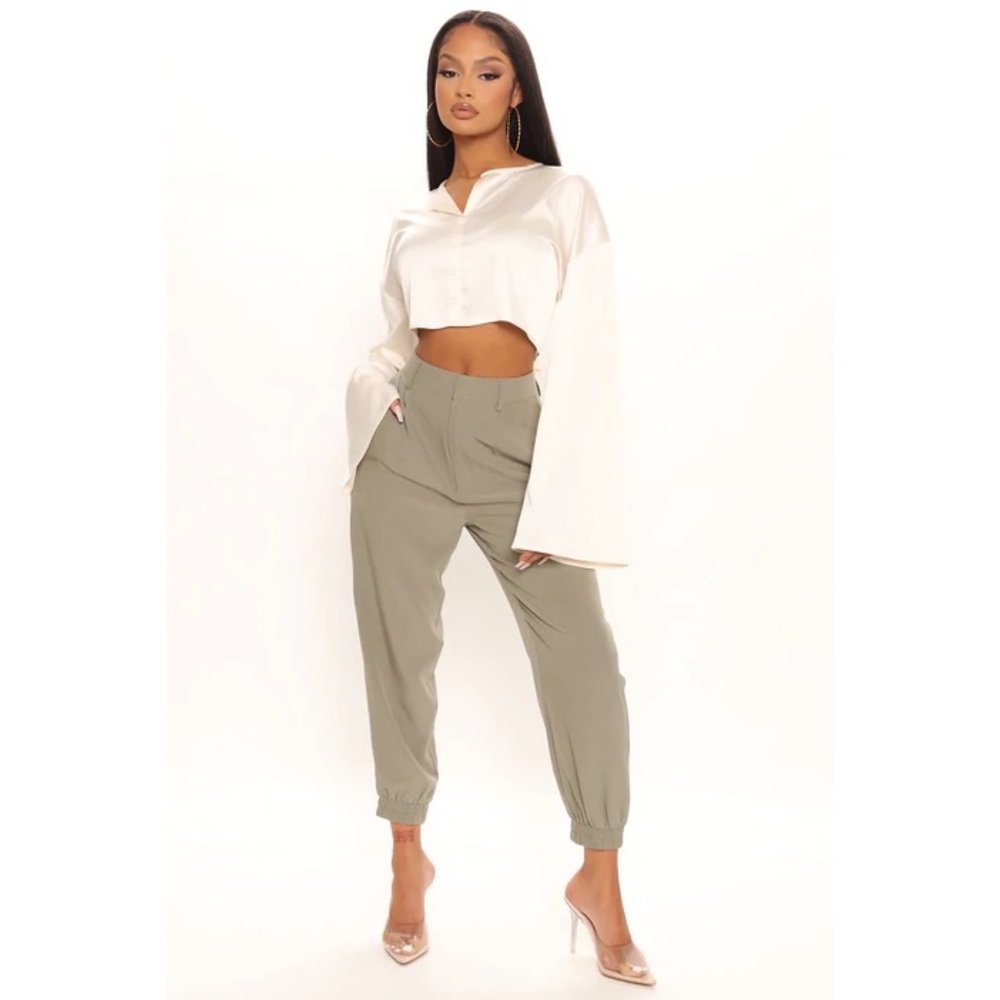 Fashion Nova High Attention Trouser Pant